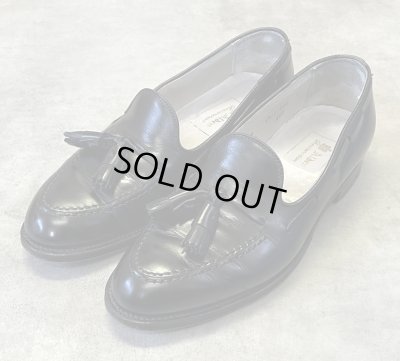 画像1: ALDEN 660 カーフ タッセルローファー ブラック USA製 (USED)