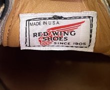 他の写真2: 80'S RED WING 101 "プリント羽タグ" レザー ポストマンシューズ ブラック USA製 (VINTAGE)