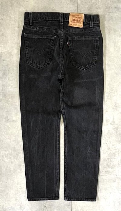 画像3: 90'S LEVIS 505 デニム ブラック USA製 W34L30 (VINTAGE)