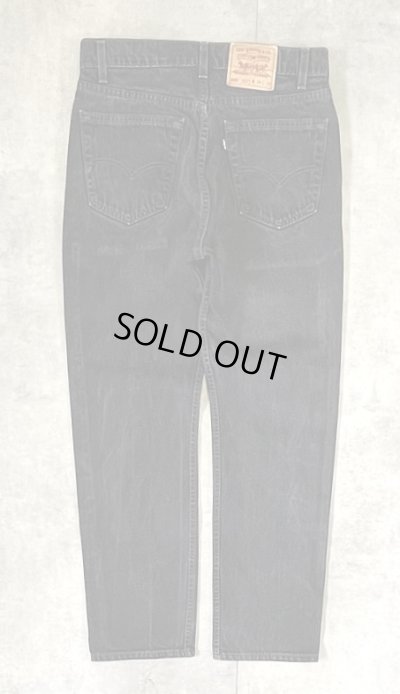 画像3: 90'S LEVIS 505 デニム ブラック USA製 W34L30 (VINTAGE)
