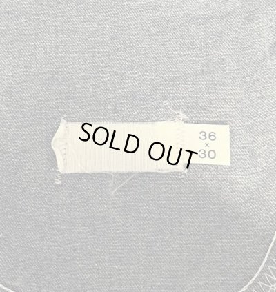 画像2: 80'S DICKIES チビタグ デニム ペインターパンツ インディゴ 42TALONジップ W36L30 USA製 (VINTAGE)