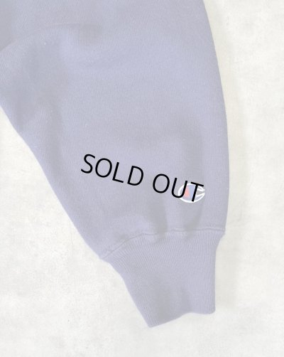 画像3: 90'S CHAMPION 刺繍タグ リバースウィーブ スナップボタン カーディガン ネイビー USA製 (VINTAGE)