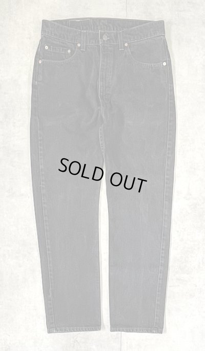 画像1: 90'S LEVIS 505 デニム ブラック USA製 W34L30 (VINTAGE)