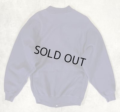 画像4: 90'S CHAMPION 刺繍タグ リバースウィーブ スナップボタン カーディガン ネイビー USA製 (VINTAGE)