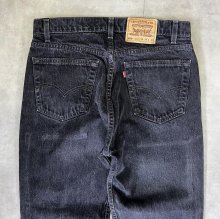 他の写真3: 90'S LEVIS 505 デニム ブラック USA製 W34L30 (VINTAGE)