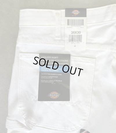 画像4: DICKIES x SHERWIN WILLIAMS ペインターパンツ ホワイト W38L30 (DEADSTOCK)