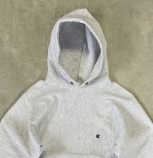 他の写真1: 90'S CHAMPION 刺繍タグ リバースウィーブ パーカー ヘザーグレー USA製 (VINTAGE)