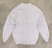 画像3: 80'S JERZEES スウェット カーディガン 無地 アッシュグレー USA製 (VINTAGE) (3)