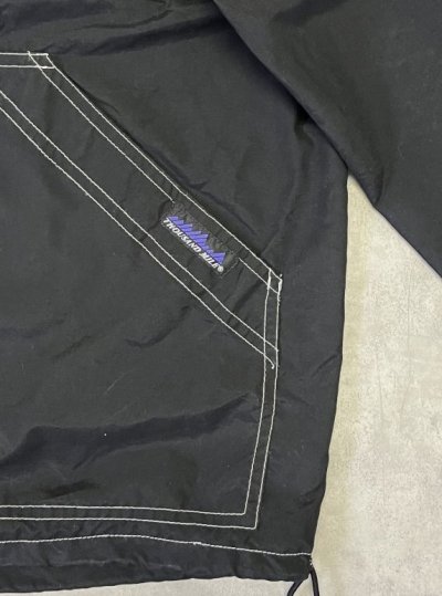 画像4: 90'S THOUSAND MILE ピーチスキン ジップパーカー ブラック (VINTAGE)