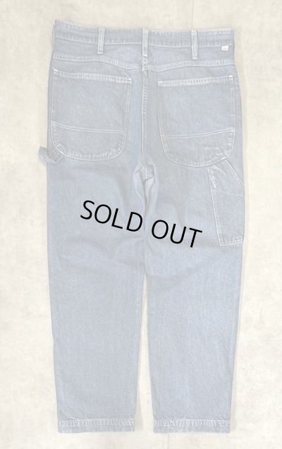 画像4: 80'S DICKIES チビタグ デニム ペインターパンツ インディゴ 42TALONジップ W36L30 USA製 (VINTAGE)