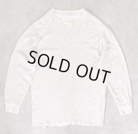 70'S DUOFOLD "TWO LAYER FABRIC" 長袖 Tシャツ グレー USA製 (VINTAGE)