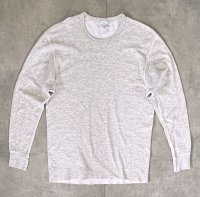 00'S DUOFOLD "TWO LAYER FABRIC" 長袖 Tシャツ アッシュグレー USA製 (VINTAGE)