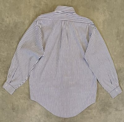 画像3: 80'S BROOKS BROTHERS "MAKERS" オックスフォード BDシャツ ストライプ USA製 (VINTAGE)