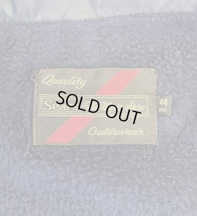 画像2: 70'S SEARS 裏地ボア付き コーチジャケット ネイビー (VINTAGE)