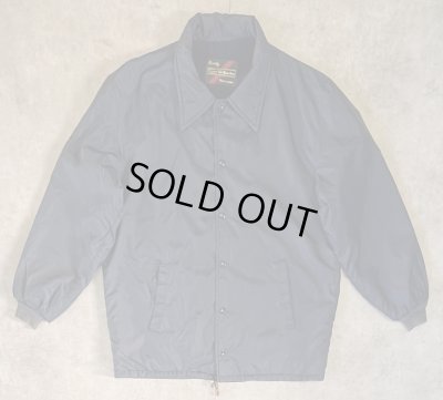 画像1: 70'S SEARS 裏地ボア付き コーチジャケット ネイビー (VINTAGE)