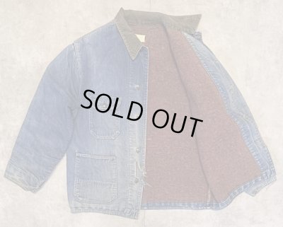 画像3: 70'S BIG MAC "コットン100%" 裏地ブランケット デニム カバーオール インディゴ USA製 (VINTAGE)