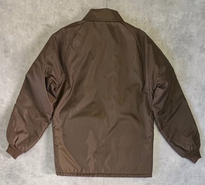画像4: 70'S SEARS 裏地ボア付き コーチジャケット ブラウン USA製 (DEADSTOCK)