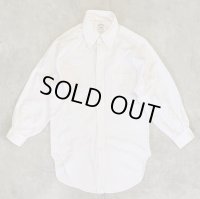 60'S BROOKS BROTHERS "MAKERS" 6ボタン オックスフォード BDシャツ 生成り USA製 (VINTAGE)