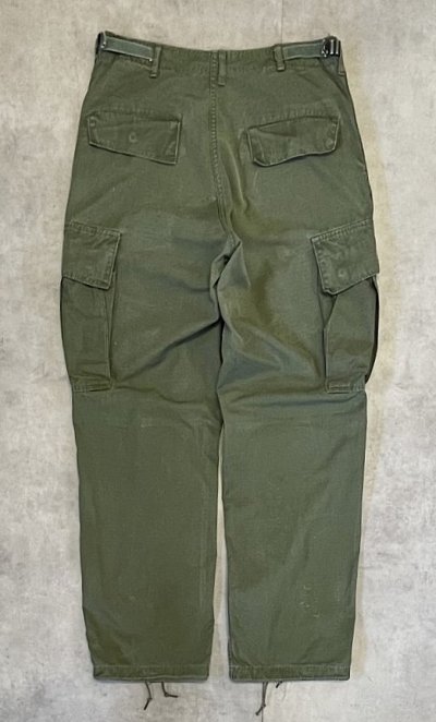 画像5: 60'S アメリカ軍 US ARMY "JUNGLE FATIGUE" カーゴパンツ S-R (VINTAGE)