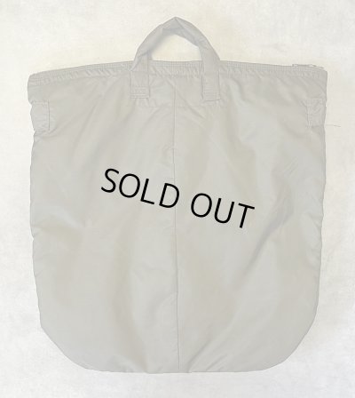 画像5: 80'S アメリカ軍 USAF フライヤーズ ヘルメットバッグ SERVALブラスジップ (VINTAGE)