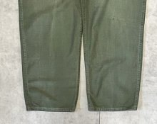 他の写真2: 60'S アメリカ軍 US ARMY "OG107" 初期モデル コットンサテン 平ボタン ベイカーパンツ (VINTAGE)