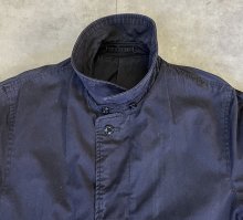 他の写真2: 70'S アメリカ軍 US NAVY チンスト付き エポレット無し ステンシル入り バルマカーンコート ネイビー (VINTAGE)