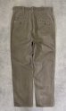 画像5: 90'S RALPH LAUREN ノープリーツ チノパンツ カーキ 42TALONジップ USA製 (VINTAGE) (5)