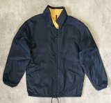 70'S LL Bean 筆記体タグ チンスト付き ナイロン コーチジャケット ネイビー USA製 (VINTAGE)