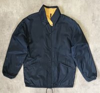 70'S LL Bean 筆記体タグ チンスト付き ナイロン コーチジャケット ネイビー USA製 (VINTAGE)