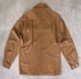 画像4: 50'S PARKS APPAREL by BARTLAY LTD レーヨンギャバジン オープンカラーシャツ ブラウン (VINTAGE) (4)