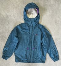 90'S PATAGONIA "RAINFORCE JACKET" 旧タグ リップストップナイロン シェルジャケット ティール /パープル (VINTAGE)