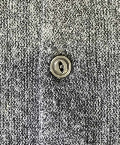 画像3: 60'S BRENT アクリル カーディガン ブラック/グレー＆ホワイト (VINTAGE) 