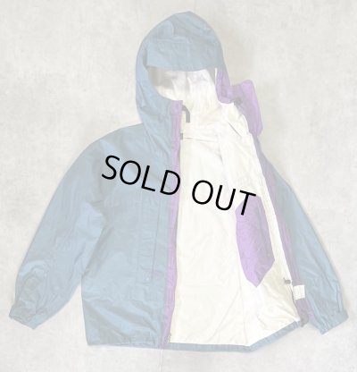 画像4: 90'S PATAGONIA "RAINFORCE JACKET" 旧タグ リップストップナイロン シェルジャケット ティール /パープル (VINTAGE)