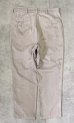 画像4: 90'S RALPH LAUREN ツープリーツ チノパンツ ベージュ 42TALONジップ USA製 (VINTAGE) (4)