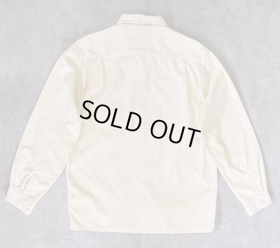 画像4: 60'S GIMBELS コーデュロイ オープンカラーシャツ クリーム (VINTAGE)