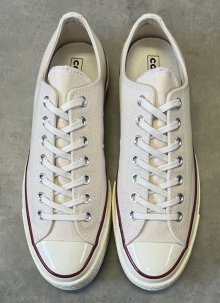 他の写真1: CONVERSE "CT70" キャンバス 三ツ星ヒールパッチ ローカット パーチメント 箱付き (NEW)