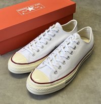CONVERSE "CT70" キャンバス 三ツ星ヒールパッチ ローカット ホワイト 箱付き (NEW)
