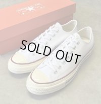 CONVERSE "CT70" キャンバス 三ツ星ヒールパッチ ローカット ホワイト 箱付き (NEW)