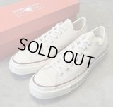 CONVERSE "CT70" キャンバス 三ツ星ヒールパッチ ローカット パーチメント 箱付き (NEW)