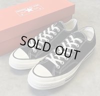 CONVERSE "CT70" キャンバス 三ツ星ヒールパッチ ローカット ブラック 箱付き (NEW)
