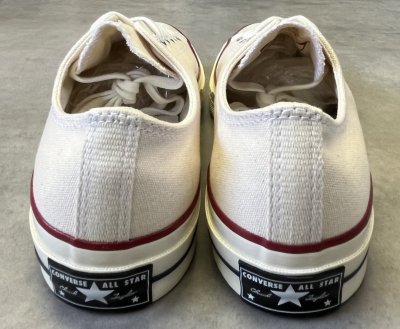 画像4: CONVERSE "CT70" キャンバス 三ツ星ヒールパッチ ローカット パーチメント 箱付き (NEW)