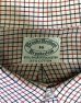 画像2: 60'S BROOKS BROTHERS "BROOKSCLOTH" 6ボタン マチ付き BDシャツ チェック柄 USA製 (VINTAGE) (2)