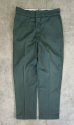 画像3: 80'S DICKIES 874 チビタグ ワークパンツ ダークグリーン W34L30 USA製 (VINTAGE) (3)
