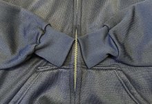 他の写真2: 90'S WEAR GUARD 裏地サーマル フルジップ ダブルフェイス スウェットパーカー ネイビー YKKアルミジップ USA製 (DEADSTOCK)