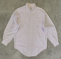 70'S BROOKS BROTHERS "MAKERS" 6ボタン オックスフォード BDシャツ ストライプ USA製 (VINTAGE)
