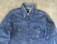 他の写真1: 80'S WRANGLER "70127MW" デニム ウエスタンシャツ インディゴ (VINTAGE)