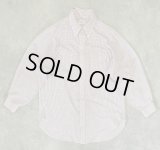 60'S BROOKS BROTHERS "BROOKSCLOTH" 6ボタン マチ付き BDシャツ チェック柄 USA製 (VINTAGE)