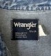 画像2: 80'S WRANGLER "70127MW" デニム ウエスタンシャツ インディゴ (VINTAGE) (2)