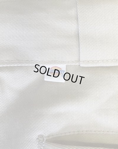 画像2: 70'S DICKIES 874 チビタグ ワークパンツ ベージュ W34L30 TALONアルミジップ USA製 (VINTAGE)