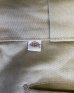 画像2: 70'S DICKIES 874 チビタグ ワークパンツ ベージュ W34L30 TALONアルミジップ USA製 (VINTAGE) (2)